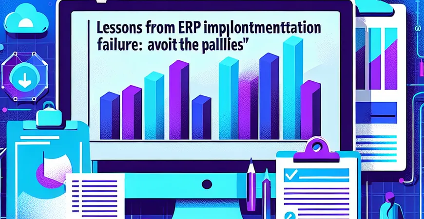 ERP 实施失败案例启示录：这些坑千万别踩